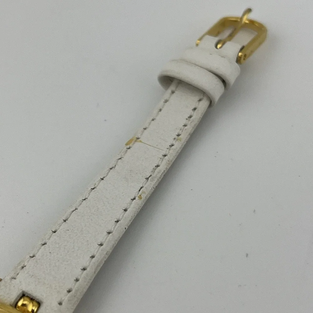 Rare Vintage Mickey Mouse Virgin Islands Orbit Watch Leather Band- New Battery